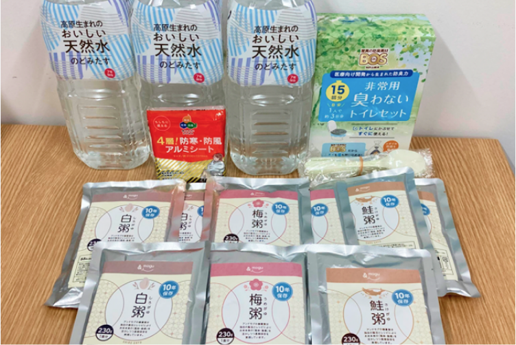 防災備蓄・あんしんストックに関するイメージ写真（2）