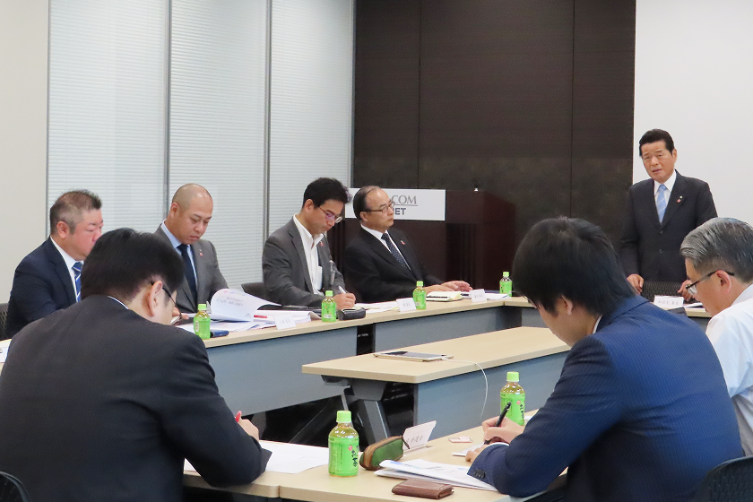 BCP諮問委員会の会合における参加者の様子